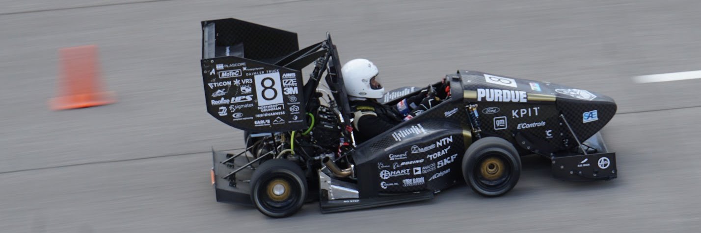 Purdue Formula SAE banner
