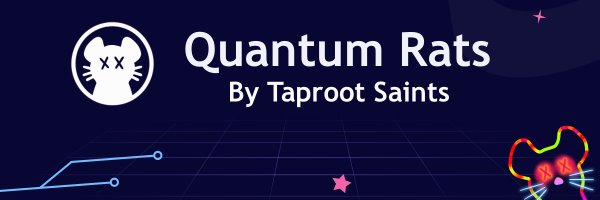 Quantum Rats 🐭 MINT LIVE FOR 🧀 Profile Banner