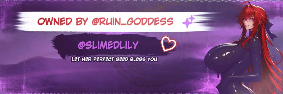 Lily Hope the lamia(mutimuse) #Slimeslut banner