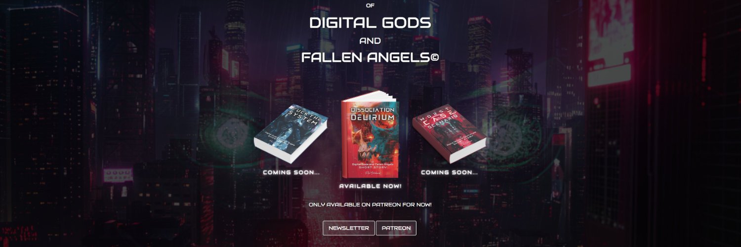 Phil Stitelmann | Cyberpunk Author banner