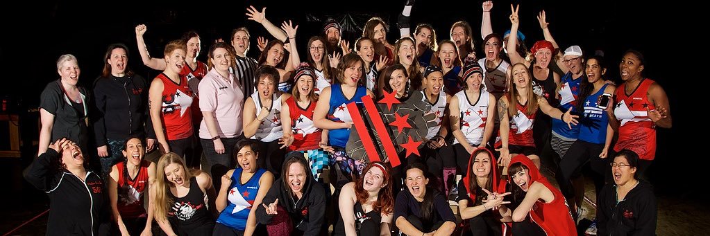 DC Roller Derby banner