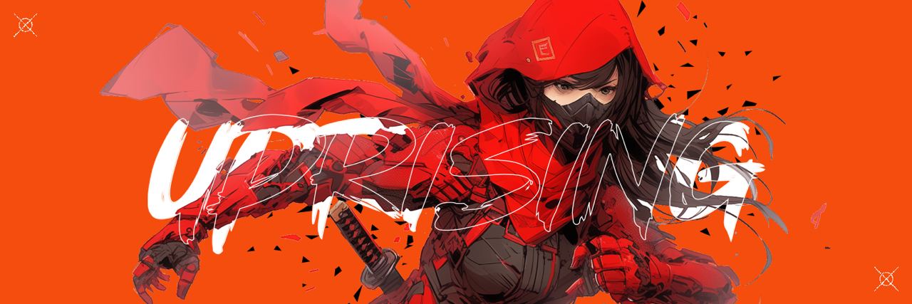 Uprising's banner