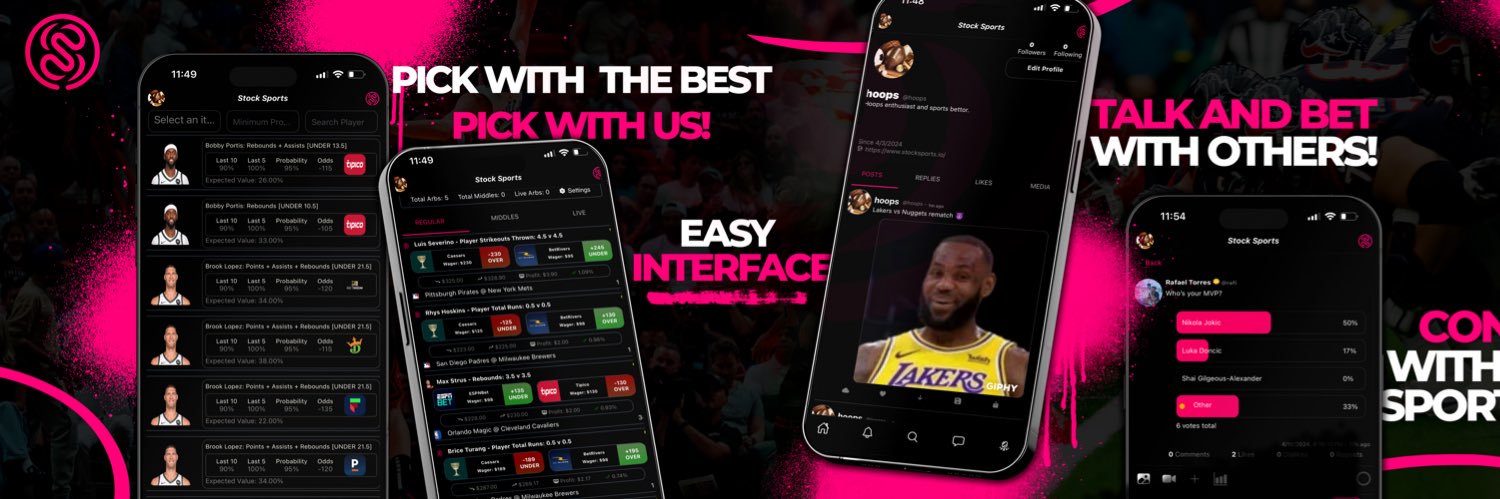 Stock Sports banner