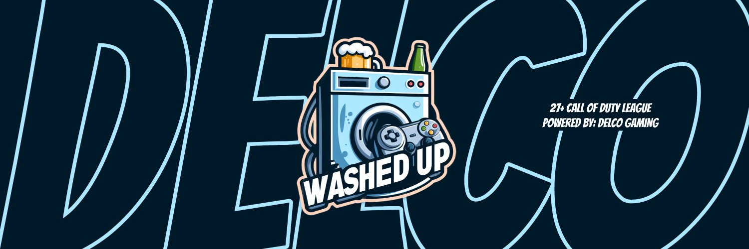 Washed Up League banner