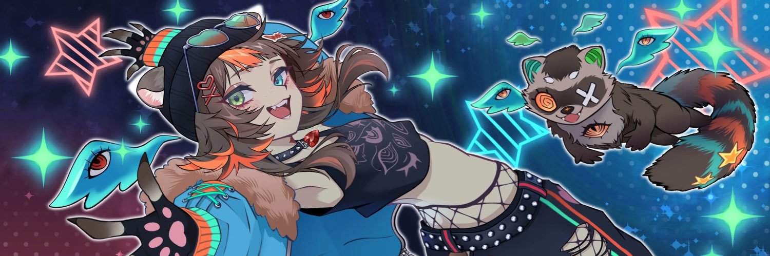 Sera 🧡🐾 VTuber banner