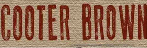 Cooter Brown banner