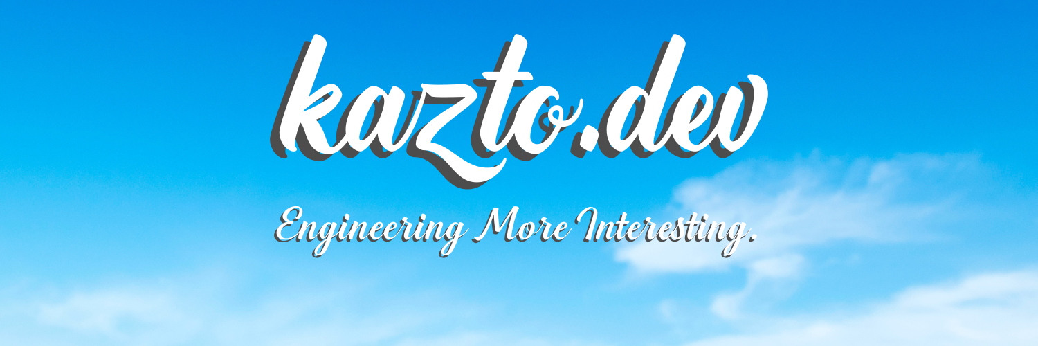 kazto@もう酒好きを名乗れない banner