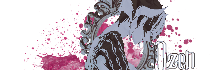 ᅠᅠ- ̗̀ 𝑶 𝒁 𝑬 𝑵 banner
