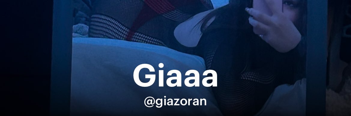 GiaZoran's profile banner image