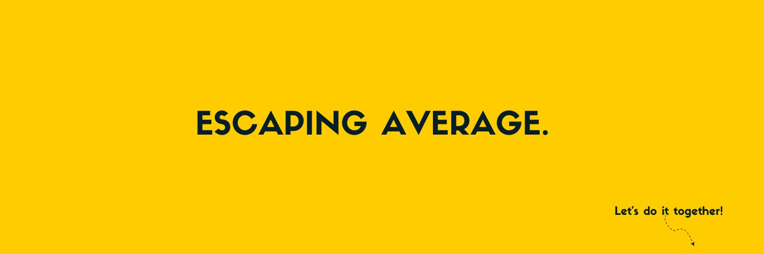EscapingAverage's profile banner image