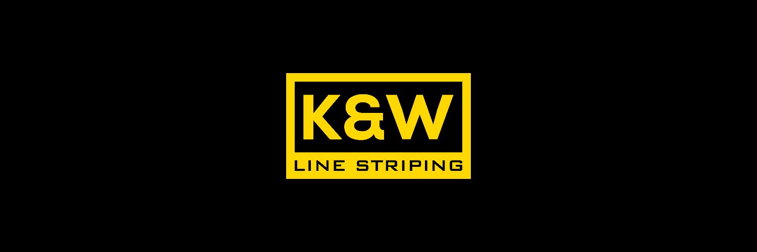 K & W Line Striping banner