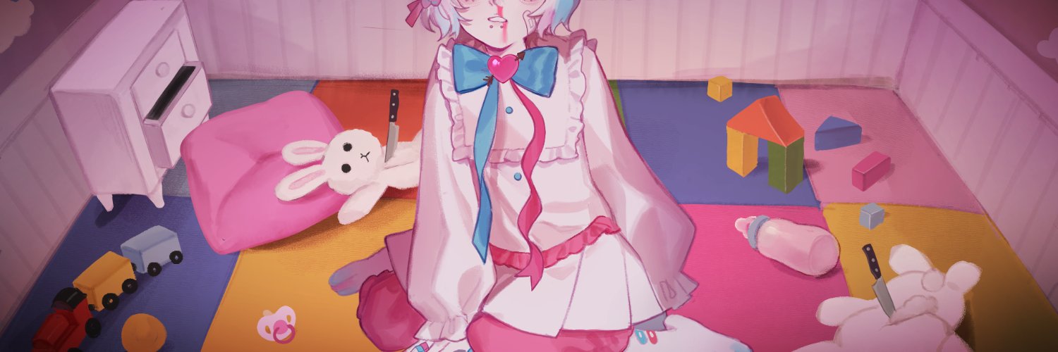 Ferris Lockheart 🐇🫀🔪 ENVtuber banner