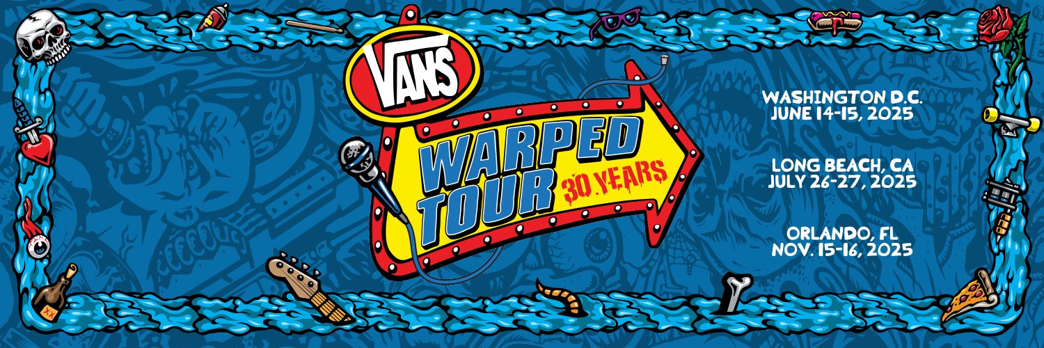 Vans Warped Tour's banner