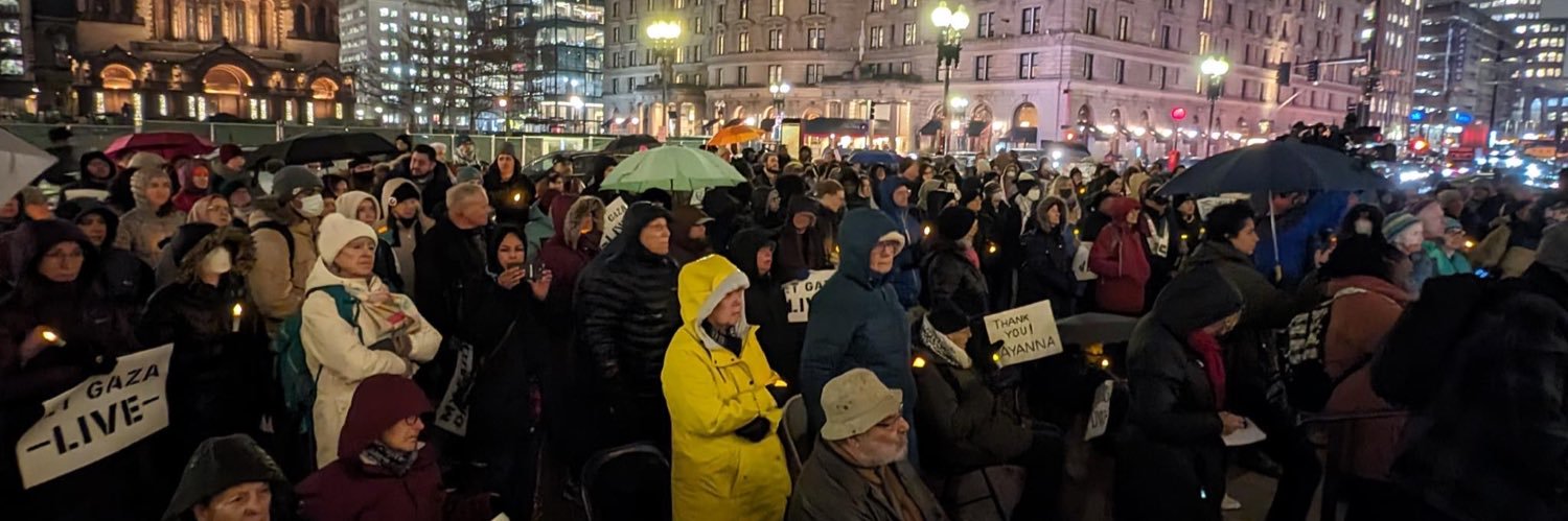 Interfaith Ceasefire banner
