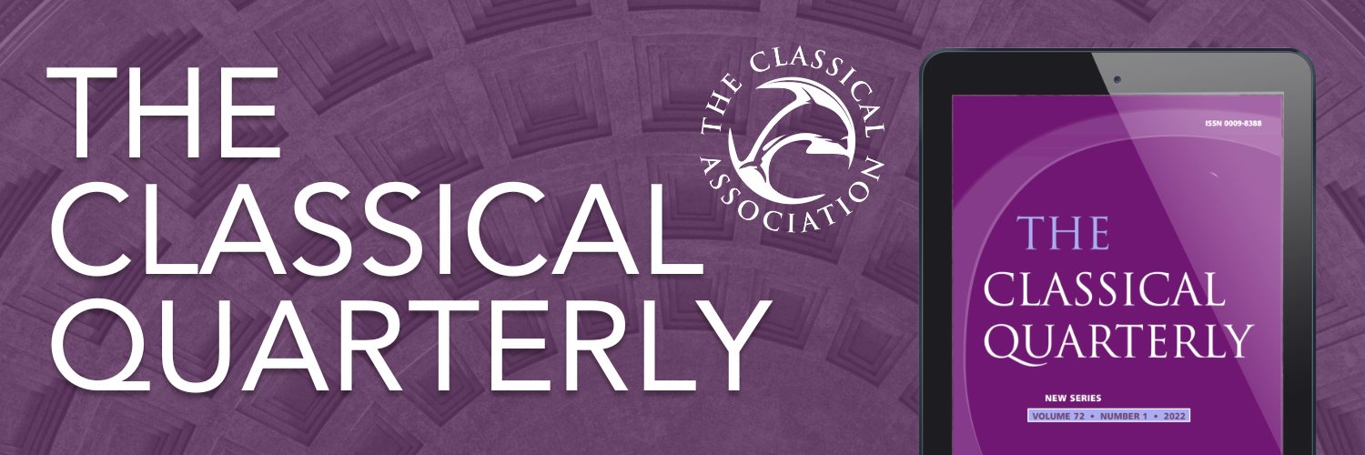 Classical Quarterly's banner