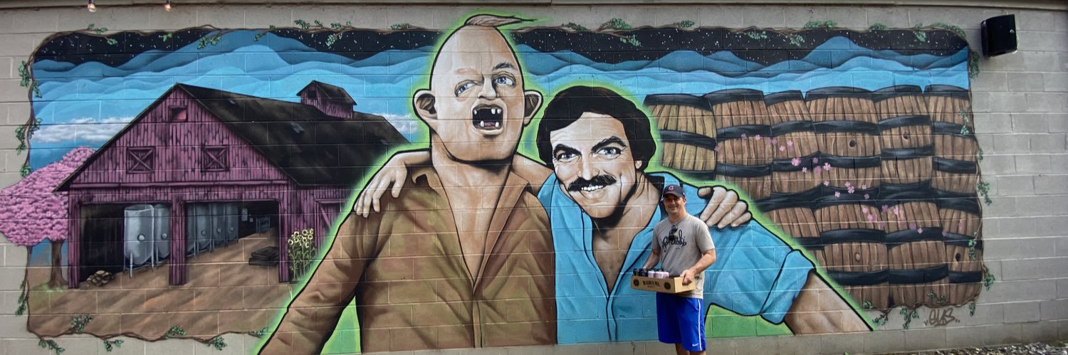 Levitating viking warrior banner