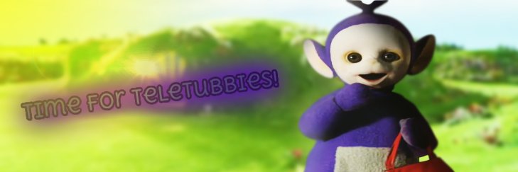 Tinky Winky! banner