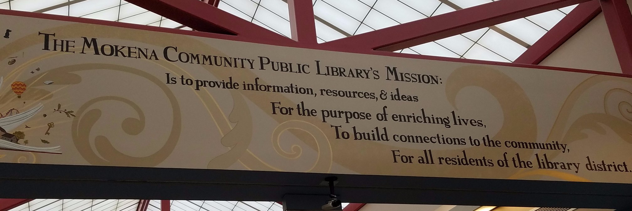 MokenaPublicLibrary banner