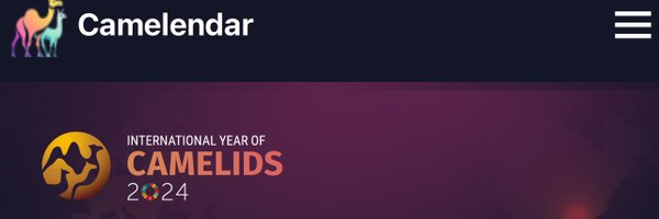 camelendar Profile Banner