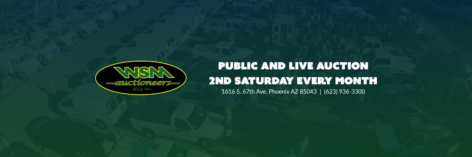 WSM Auctioneers banner