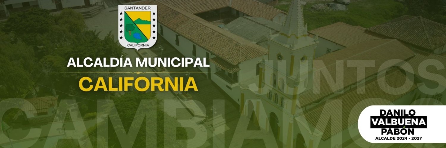 Alcaldía Municipal de California banner