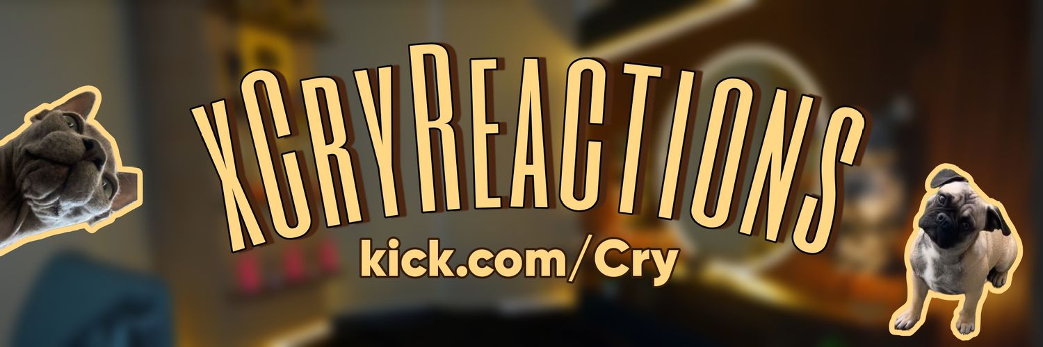 xcry reactions banner