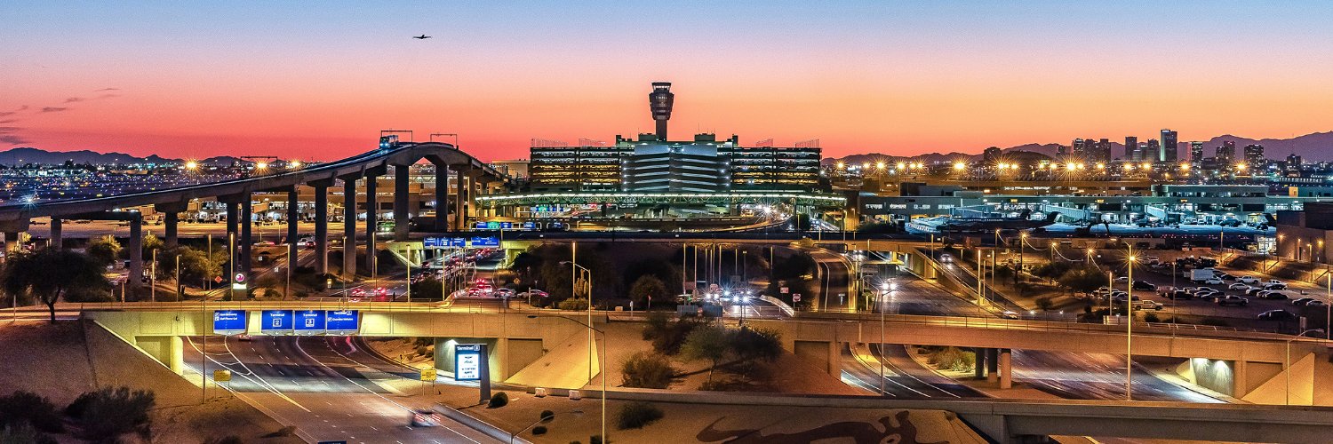 Phoenix Sky Harbor International Airport banner