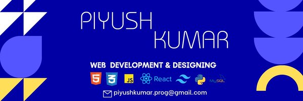 Piyushkr_prog Profile Banner