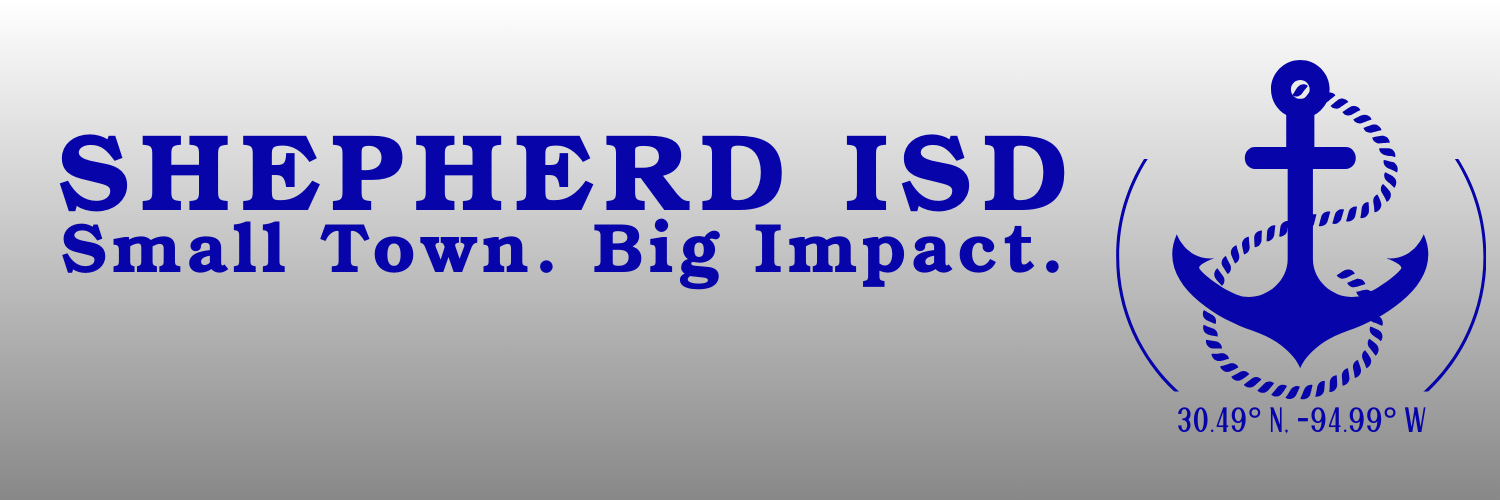 Shepherd ISD banner