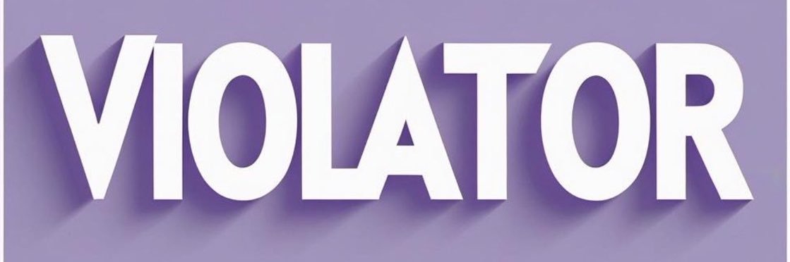 Violet banner