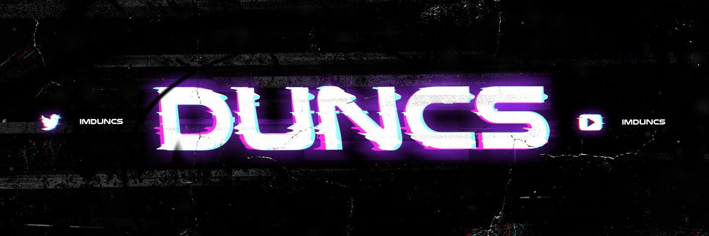 duncs's profile banner image