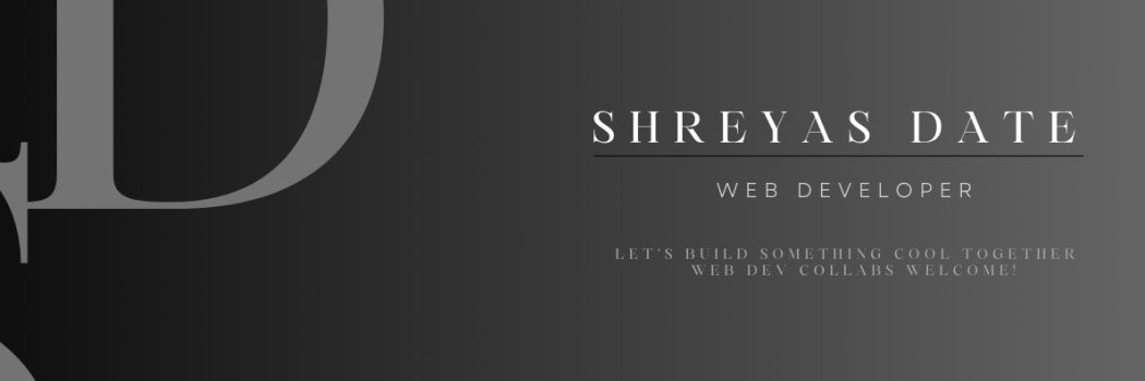 Shreyas Date banner