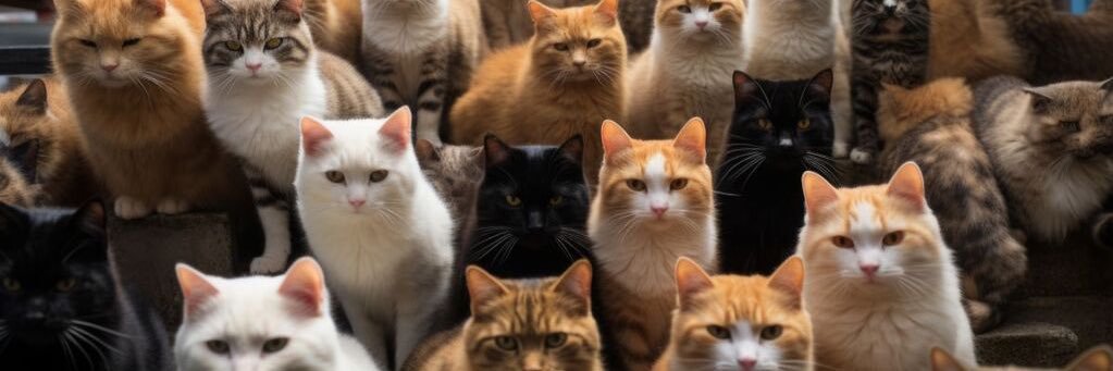 Crypto and cats banner