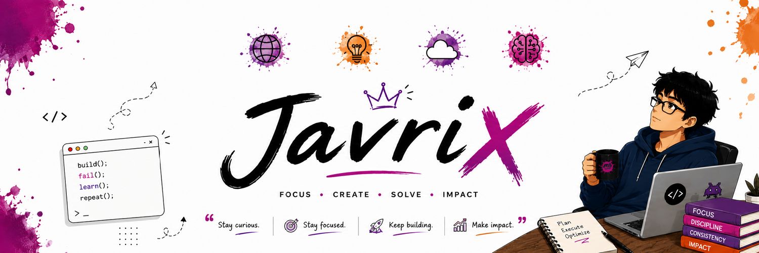 TheJavrix's profile banner image