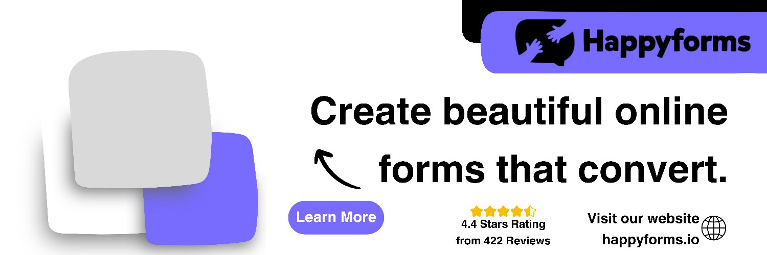 Happyforms_wp's profile banner image