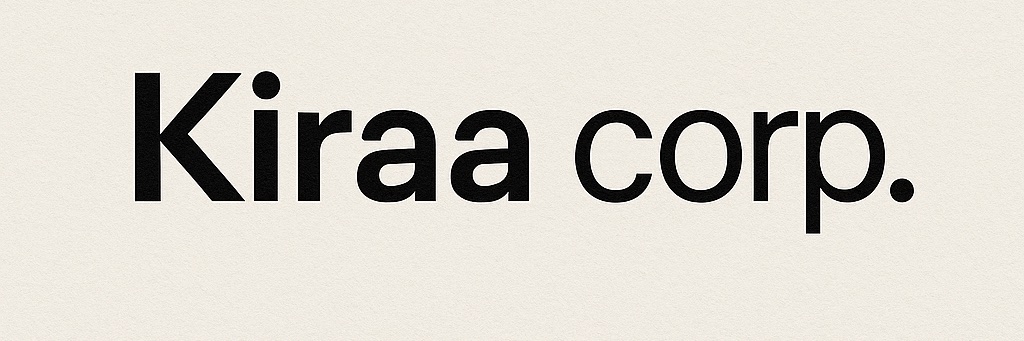 Kiraa |de l'agence KIRAA CORP. banner