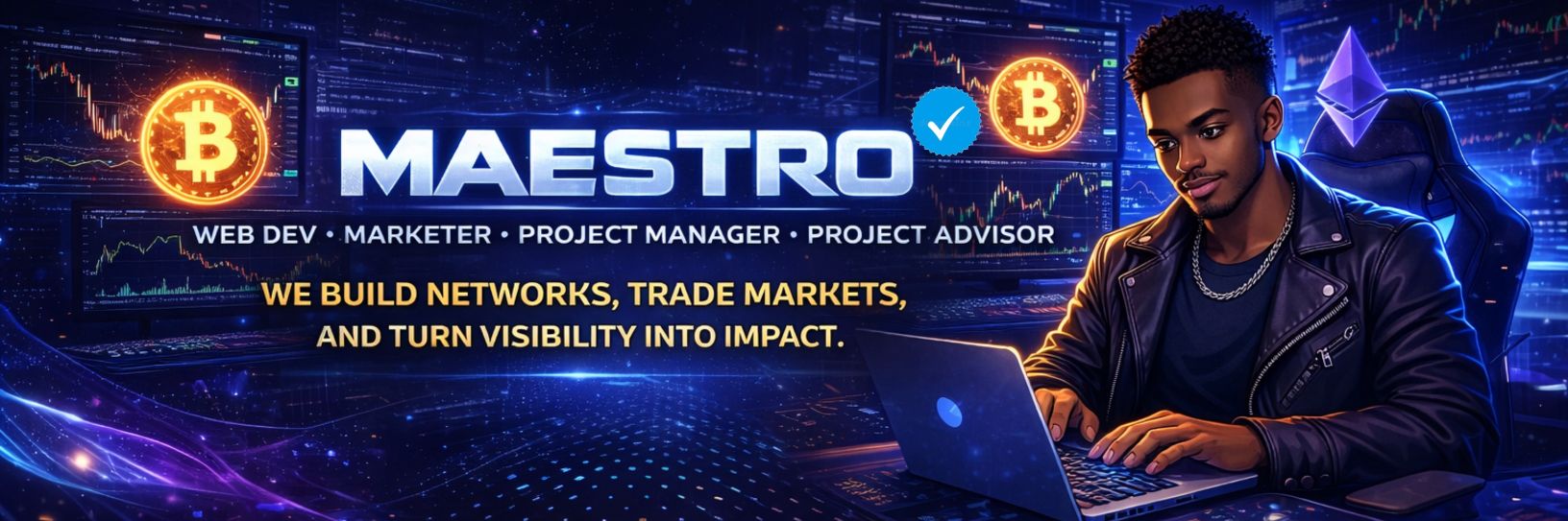 Maestro Ⓜ️🥷🦅🌐 banner