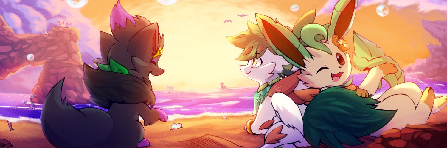 Violet banner