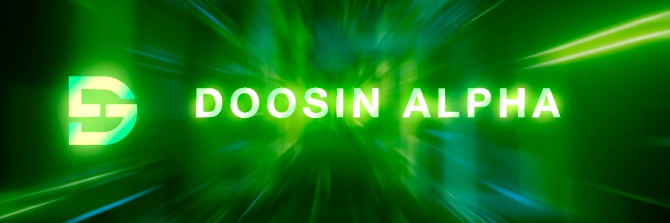 DOOSIN ALPHA's banner