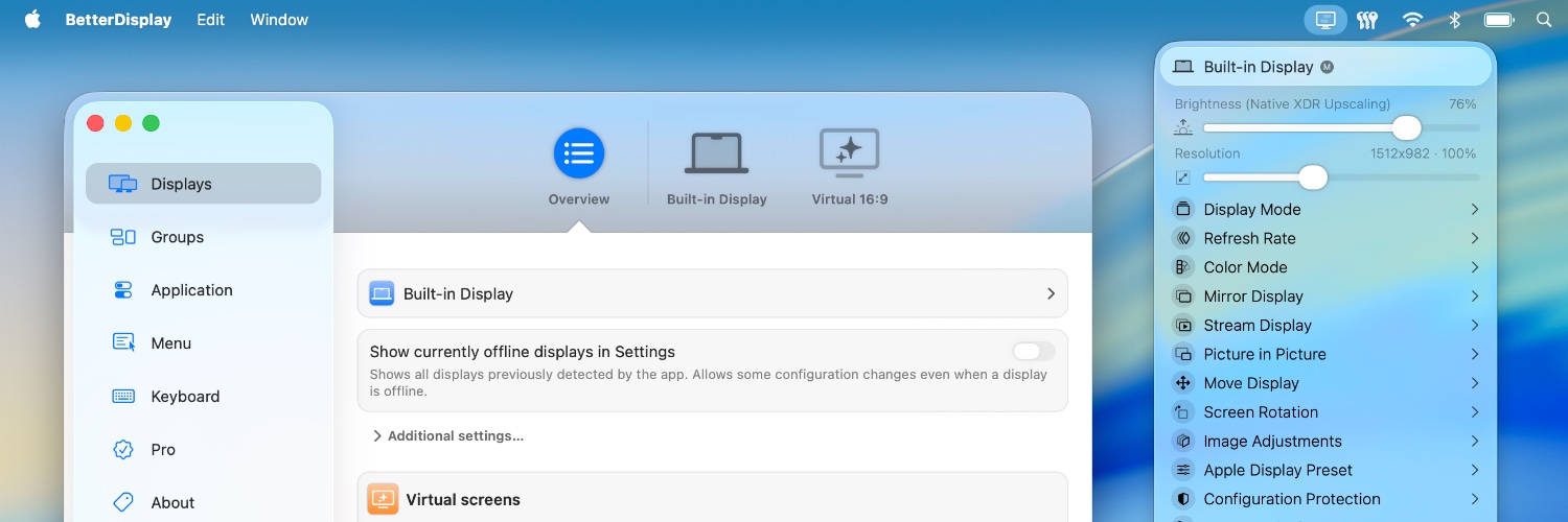 BetterDisplay banner