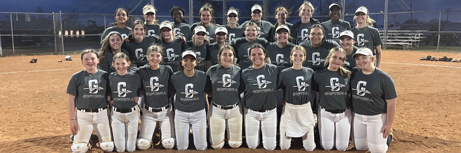 Gaffney High School Lady Indians Softball banner
