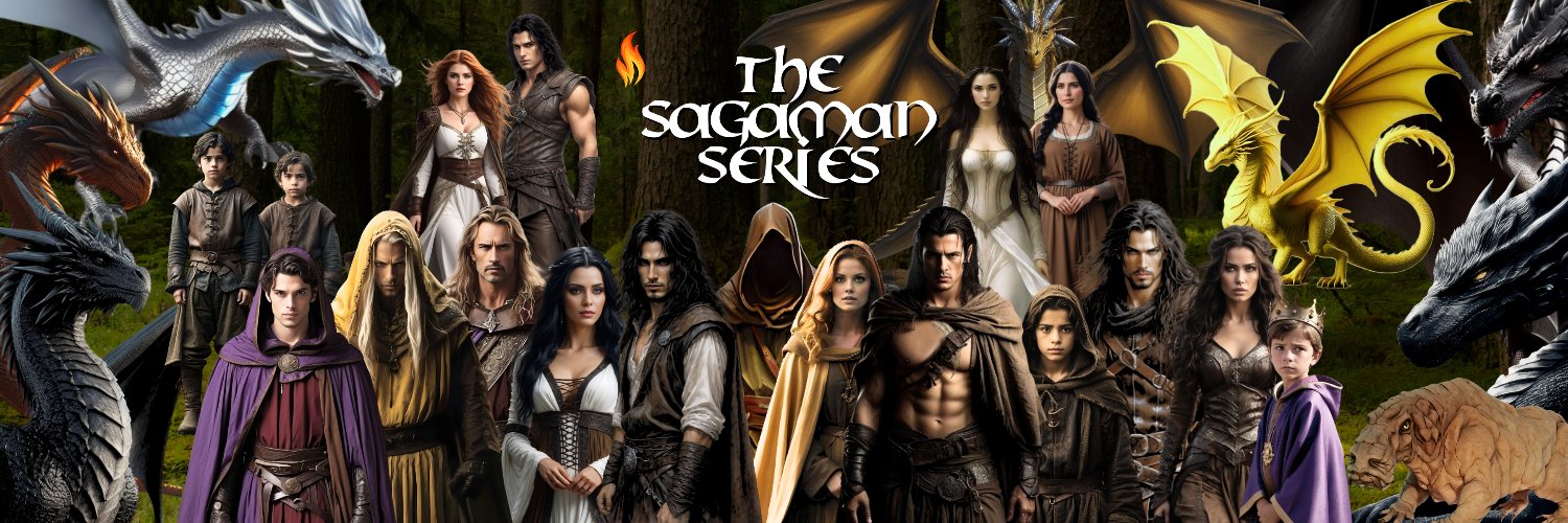 Maggie Kirton's The Sagaman Series's banner