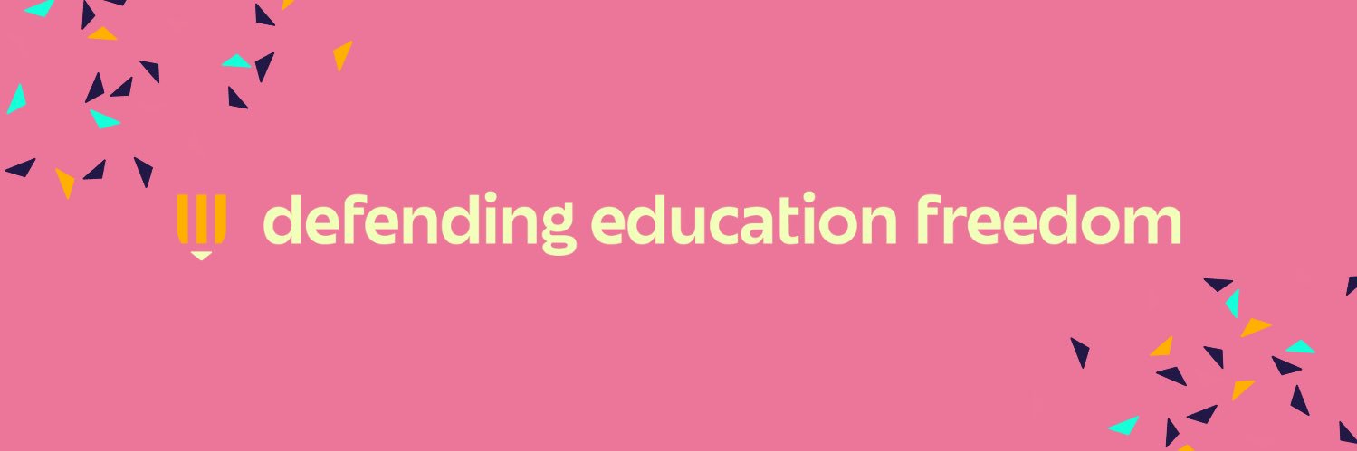 Defending Education Freedom's banner