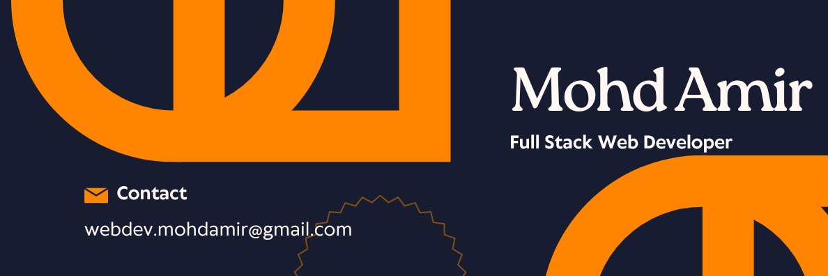 Mohd Amir 🥑 banner
