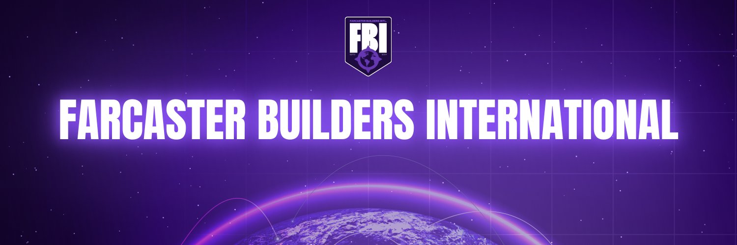 Farcaster Builders International's banner