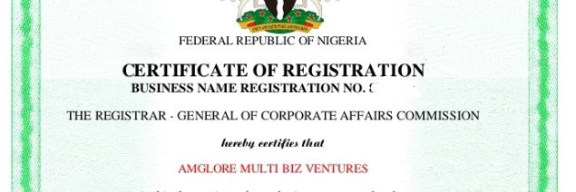 Gloria/ Amglore Multi Biz Ventures's banner
