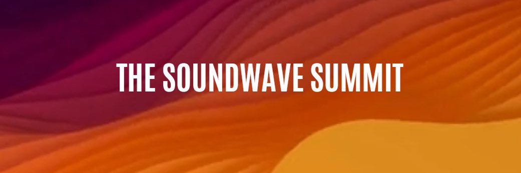 The Soundwave Summit banner