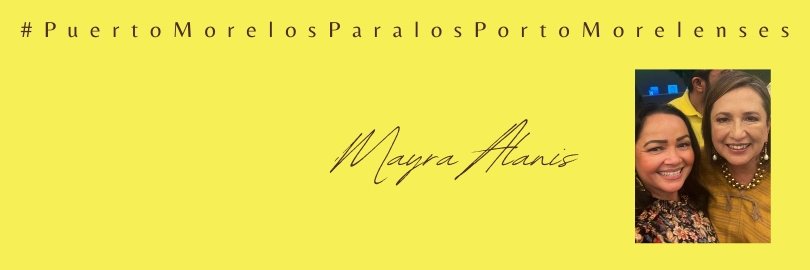 Mayra Puerto Morelos banner