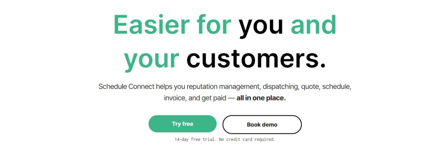 ScheduleConnect's profile banner image