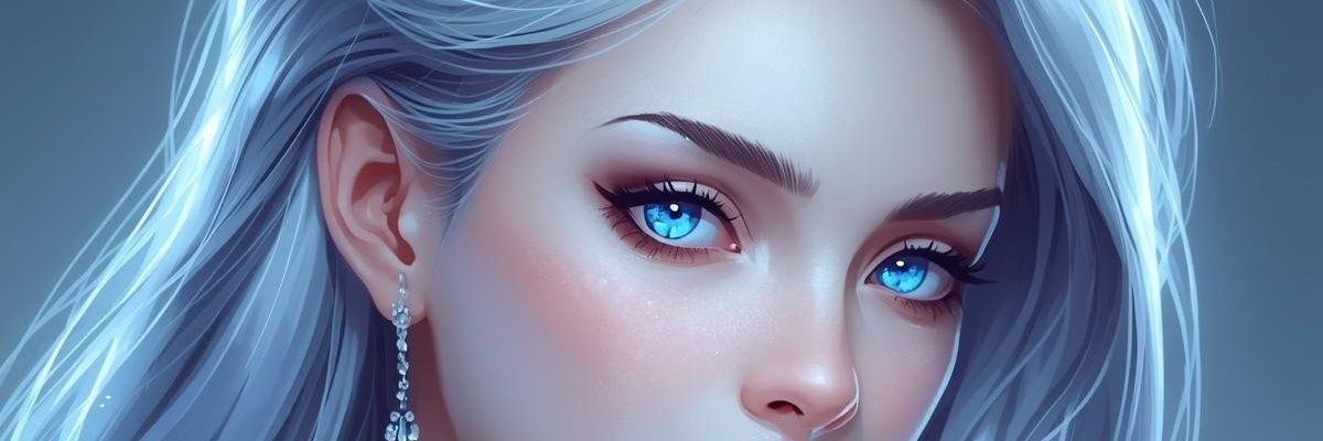 Blue ice blaze❄️ banner